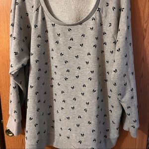 Oversized Sweater with cute Doggies